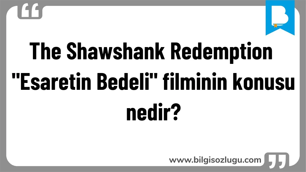 The Shawshank Redemption 